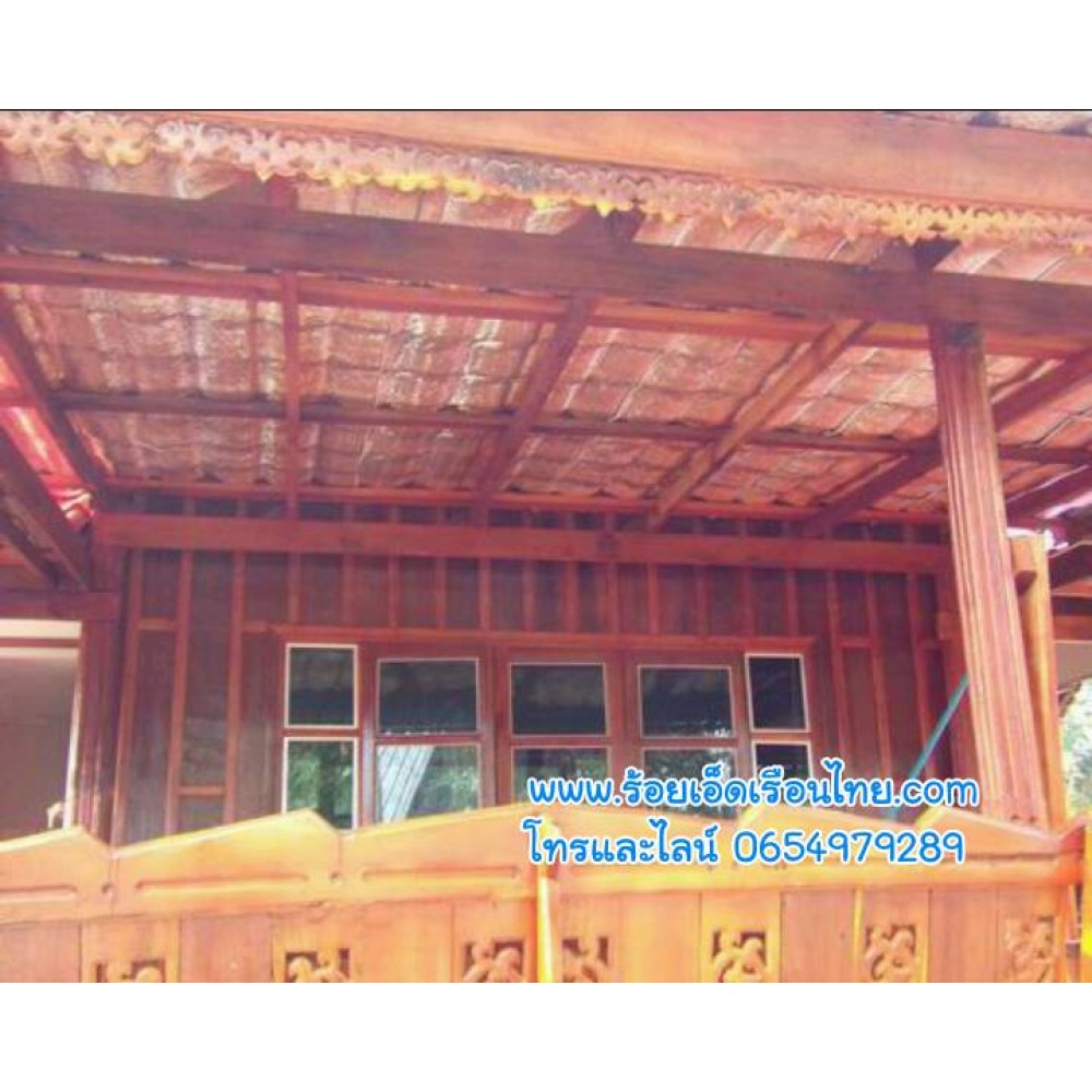 บ้านระเบียงข้างแบบที่8 ขนาด5.5×7 บ้านระเบียงข้างแบบที่8 ขนาด5.5×7
